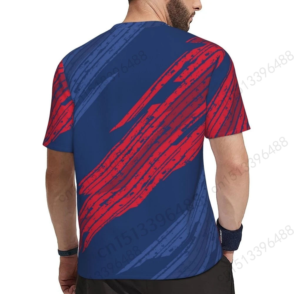 Kurdistan Flag 3D Printed T Shirt Men Summer Short-sleeved Mesh T-shirt For Running Bike Tennis Fitness Fans