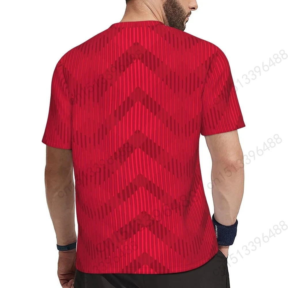 Kurdistan Flag 3D Printed T Shirt Men Summer Short-sleeved Mesh T-shirt For Running Bike Tennis Fitness Fans