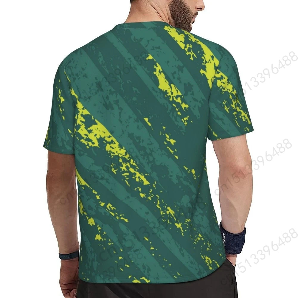 Kurdistan Flag 3D Printed T Shirt Men Summer Short-sleeved Mesh T-shirt For Running Bike Tennis Fitness Fans